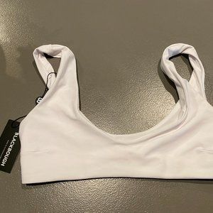 Blackbough swimwear white top